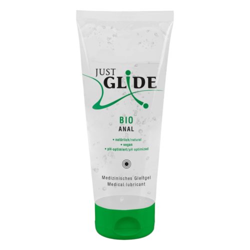 Just Glide Bio ANAL - vízbázisú vegán síkosító (200ml)