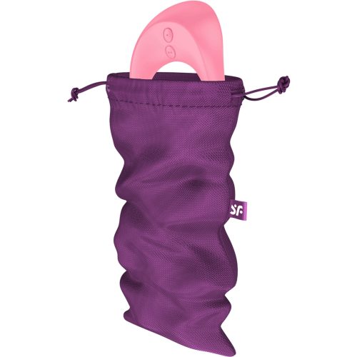 Satisfyer Treasure Bag M - szexjáték tároló táska - közepes (lila)