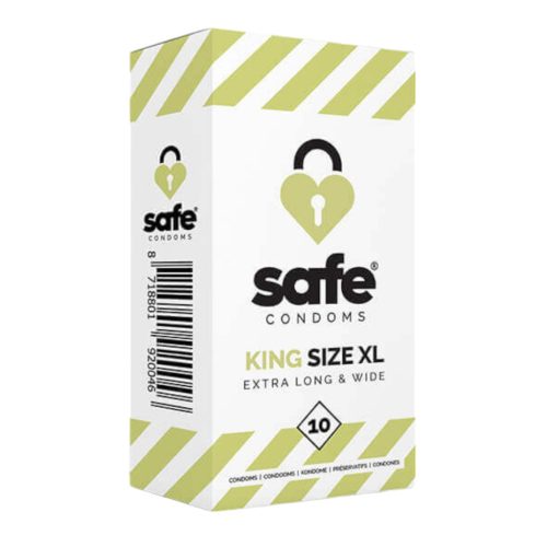 SAFE King Size XL - extra nagy óvszer (10db)